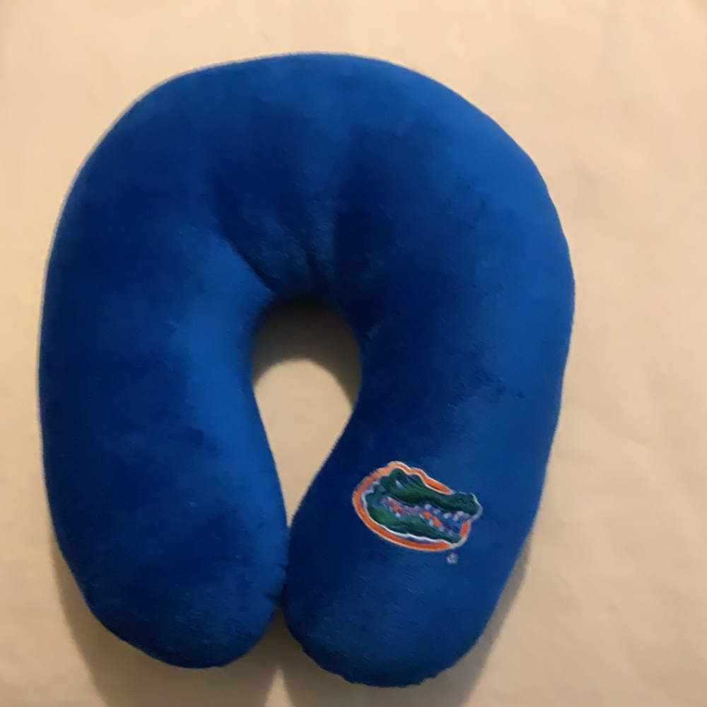 Florida gators neck pillow